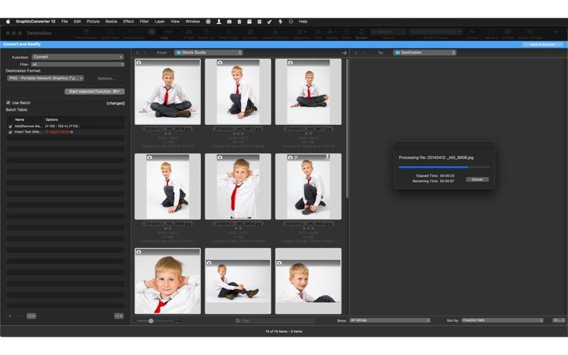Edit EXIF, IPTC, and XMP metadata across single files or large batches with granular field control