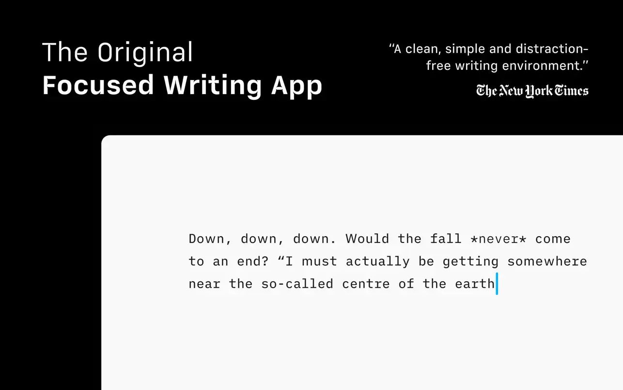 iA Writer screenshot 1