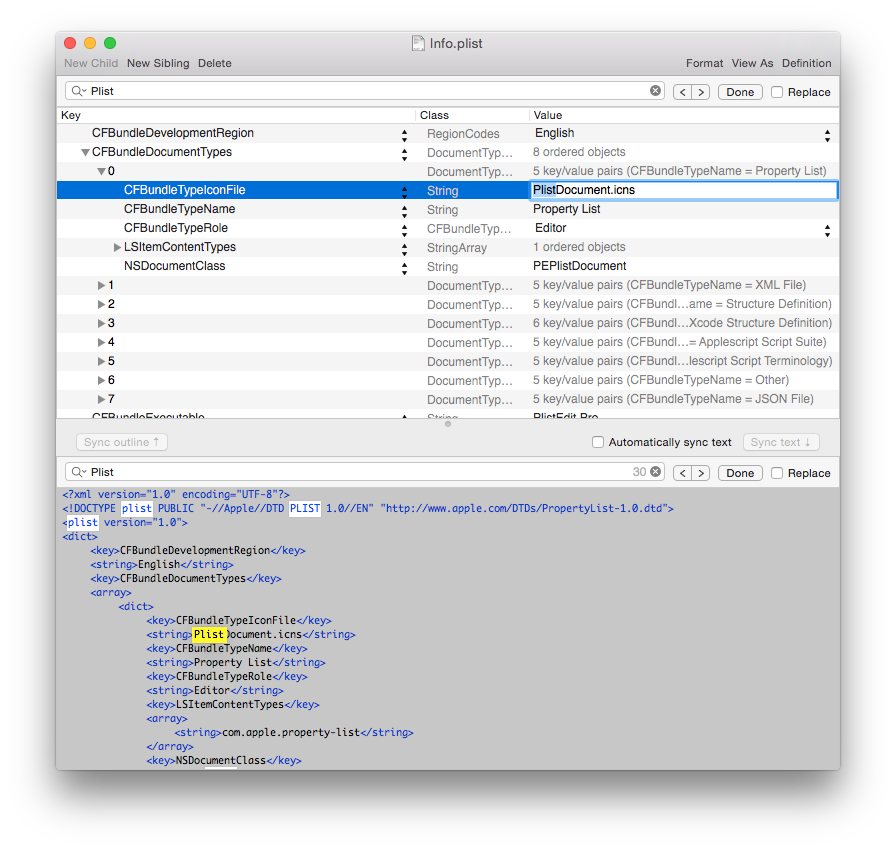 Use the built-in preferences browser to open and inspect application preference files faster