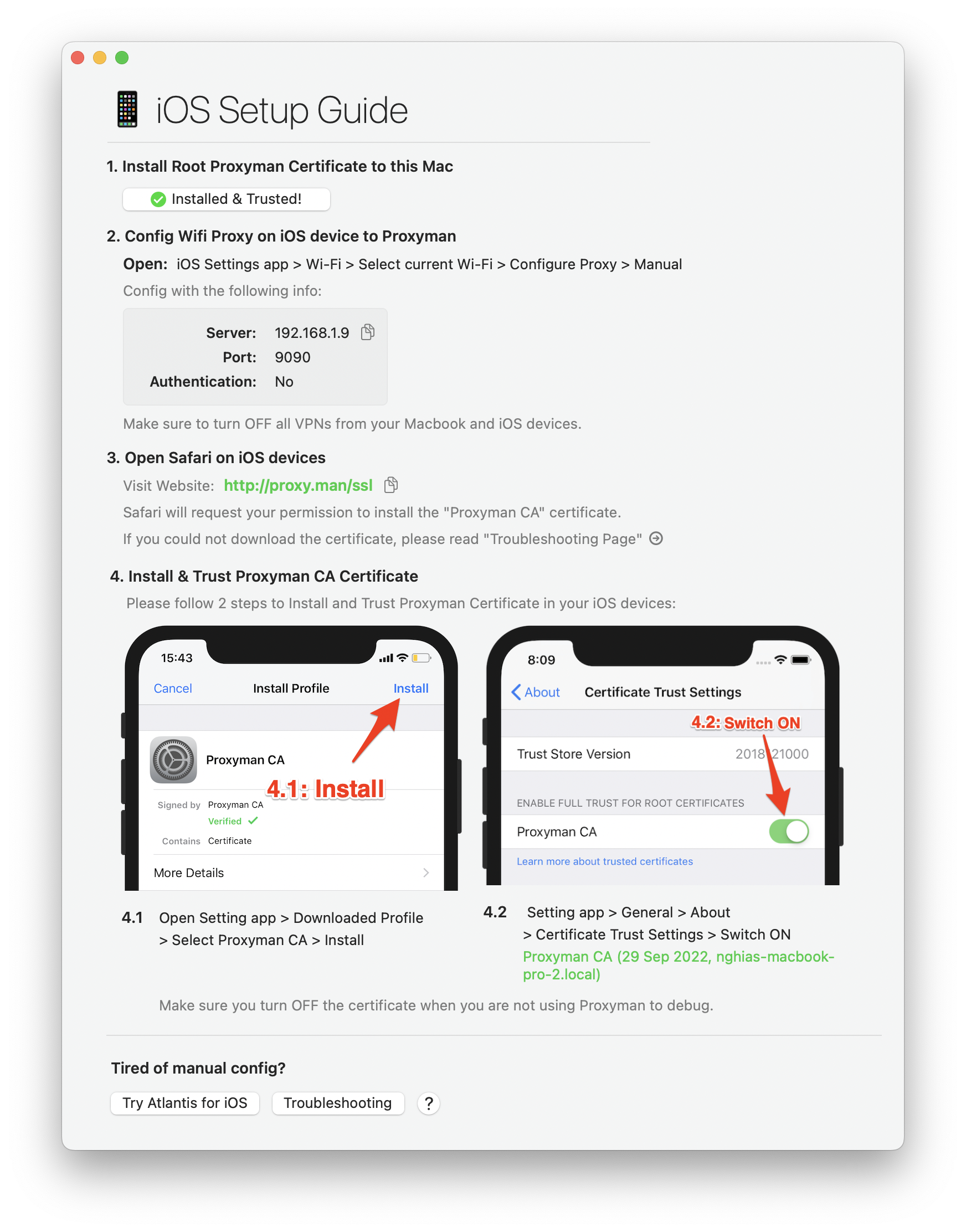 Use breakpoints and rewrite tools to modify requests or responses without changing app code