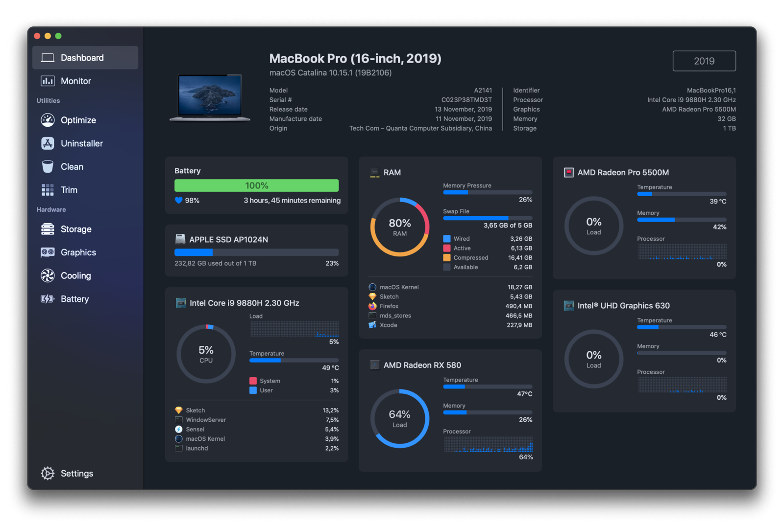 Sensei screenshot 1