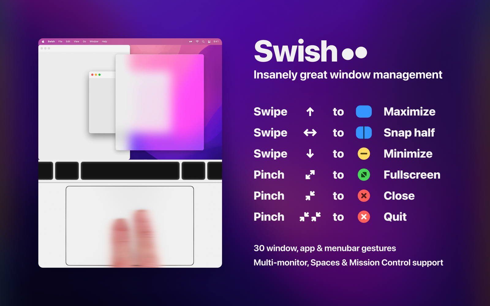 Swish screenshot 1
