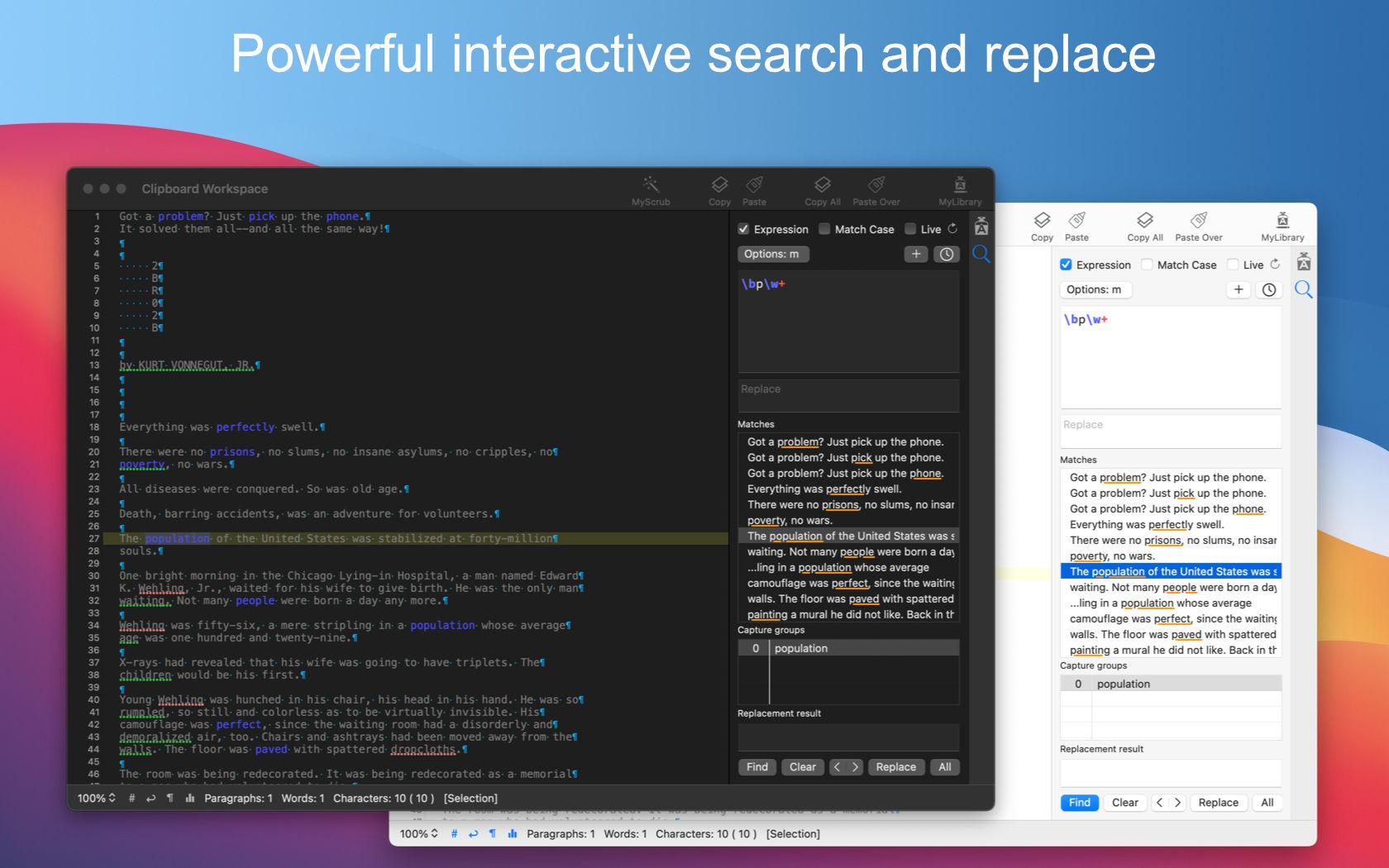 Build custom cleaner workflows with action-based processing for repeatable project-specific text transformations