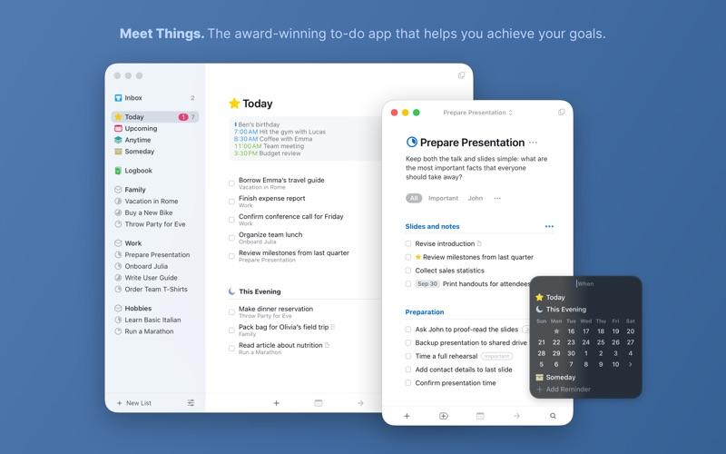 Things 3 screenshot 1