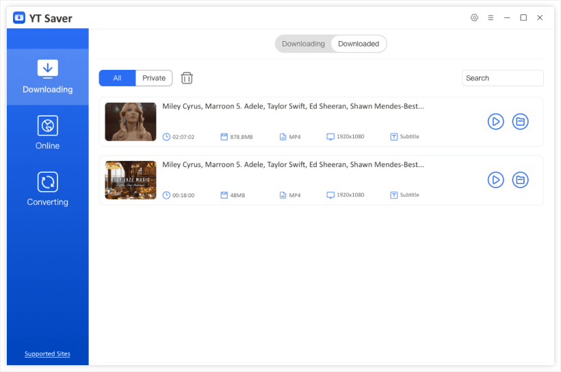 Extract audio tracks at selectable quality levels for music, speech, and reference workflows
